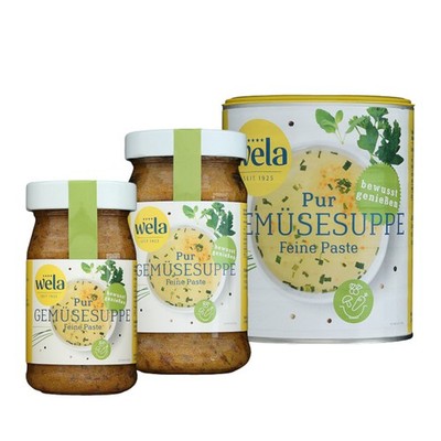Gemüsebrühe 'Pur' - wela (0,38 /L)