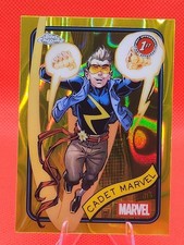 CADET MARVEL 2025 MARVEL TOPPS CHROME #88 YELLOW LAVA REFRACTOR 1ST APPEARANCE