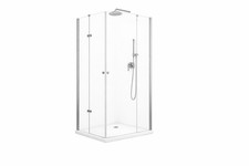 Glaswerk Westfalen - Paroi de douche d'angle Cornelia 100x80x195 cm, incl. recev