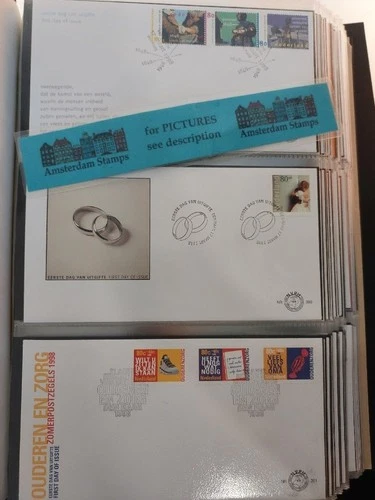 Netherlands 1998-2016 vf collection fdc's in 4 albums High CAT Value TOP!