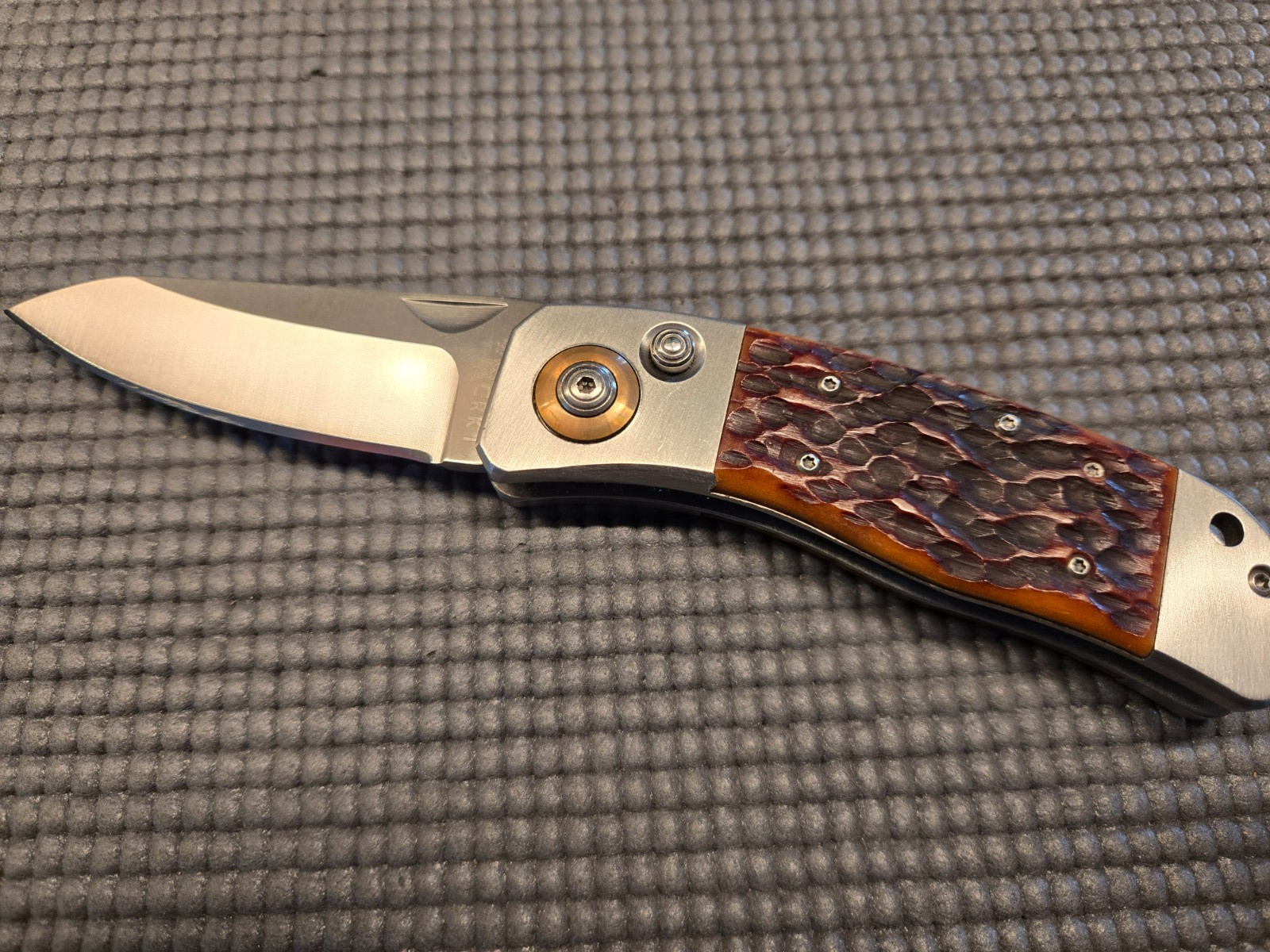 CRKT Lake's Pal 7233 Button Lock Folding Knife