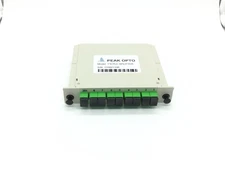 1X8 Blade optical splitter,PLC  carrier-class fiber optic splitter SC-APC