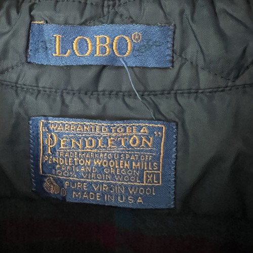Vintage Pendleton Lobo Virgin Wool Plaid Button Down Shirt XL Chore Work Barn - Picture 4 of 11
