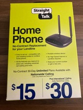 NEW Straight Talk MOXEE Brand NO-CONTRACT HOME PHONE Landline 4G LTE Device