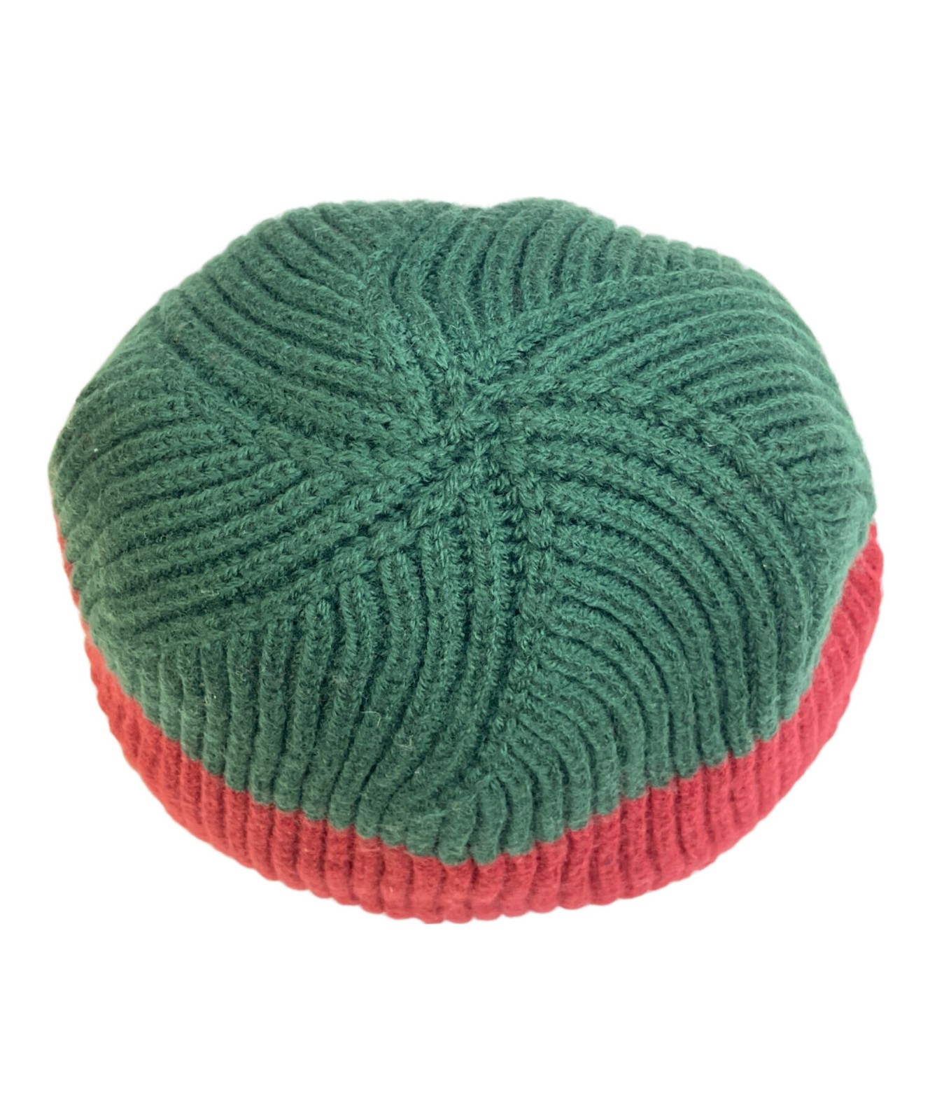 Gucci Knit Beanie Cap Green Unisex Authentic thumbnail 15