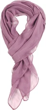 Long Chiffon Sheer Scarf For womens
