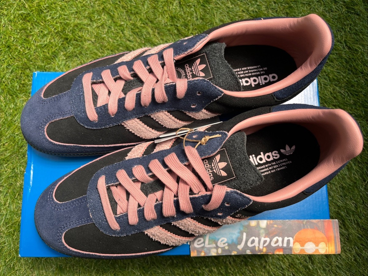 関送込♪adidas/SAMBA OG W Black, Wonder Mauve & Night Indigo Adidas Samba OG W Sneaker Black, Wonder Mauve & Night Indigo