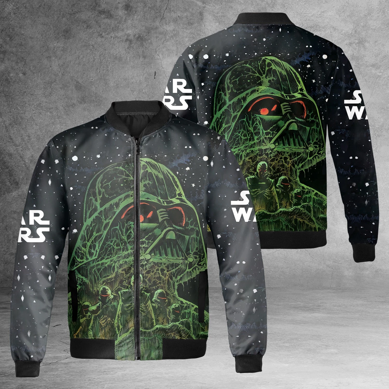 Star Wars Darth Vader Galaxy's Edge Baseball Jacket