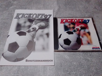 Pc Spiel Kickoff 97 mit Handbuch Maxis Sports