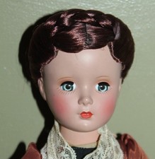 Vintage 1950's LITTLE WOMEN Doll MARME Hard Plastic EXCELLENT! Lot JK