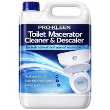 5L of Pro-Kleen Toilet Macerator Cleaner & Descaler Compatible With All Saniflo 3.79 per litre
