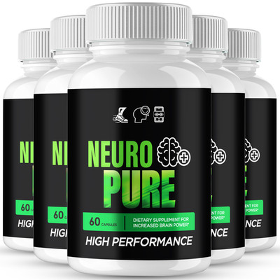 Neuro Pure Capsules, Official Neuro Pure Supplement for Brain Health (5 Pack)