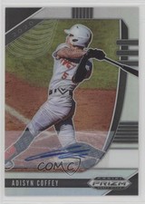 2020 Panini Prizm Draft Picks Silver Prizm Auto Adisyn Coffey #PDP83 Auto 0dp1