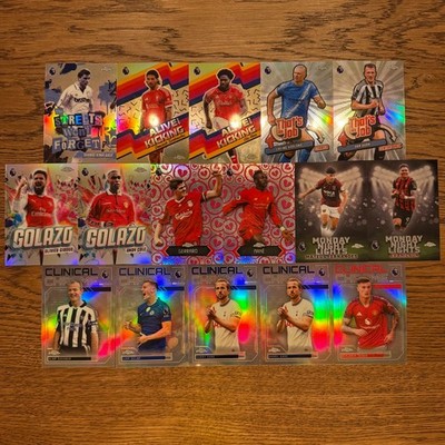 2026 Topps Chrome Premier League - Inserts - Wähle deine Karte