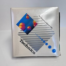 Vintage Original Technics 1992 Manual Binder ...