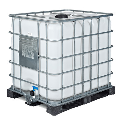 IBC-Container 1000l neu Innenbehälter Kunststoffpalette Wassertank Lebensmittel
