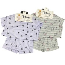 Disney Girl's Pajamas Mickey  Minnie 2 Sets Size 6 NWT