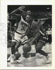 1991 Press Photo Syracuse University Versus University of North Carolina Game