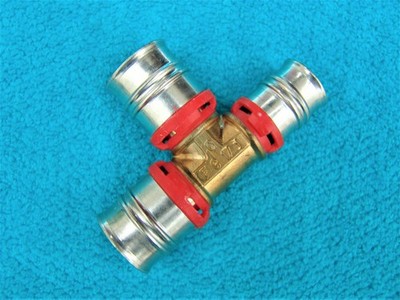 1 x T-Stücke 20x20x16 Alpex, Conel, Cosmo Connect