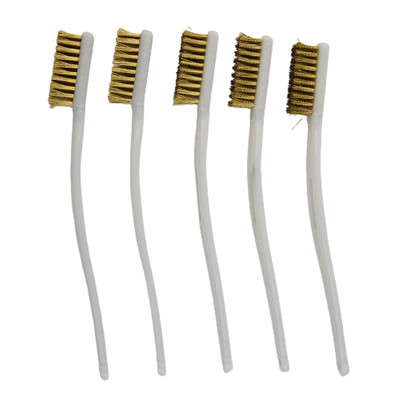 2 * 2 cm Messing Drahtbürste Werkzeug Teile Professional 17 5 * 1 Zubehör 5PCS