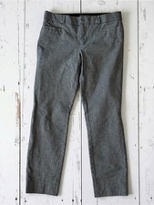 Banana Republic Sloan Gray Ankle Pants Women s Size 2 Stretch Slim Trouser