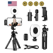 Vlogging Kit for iPhone/Android with Wireless...