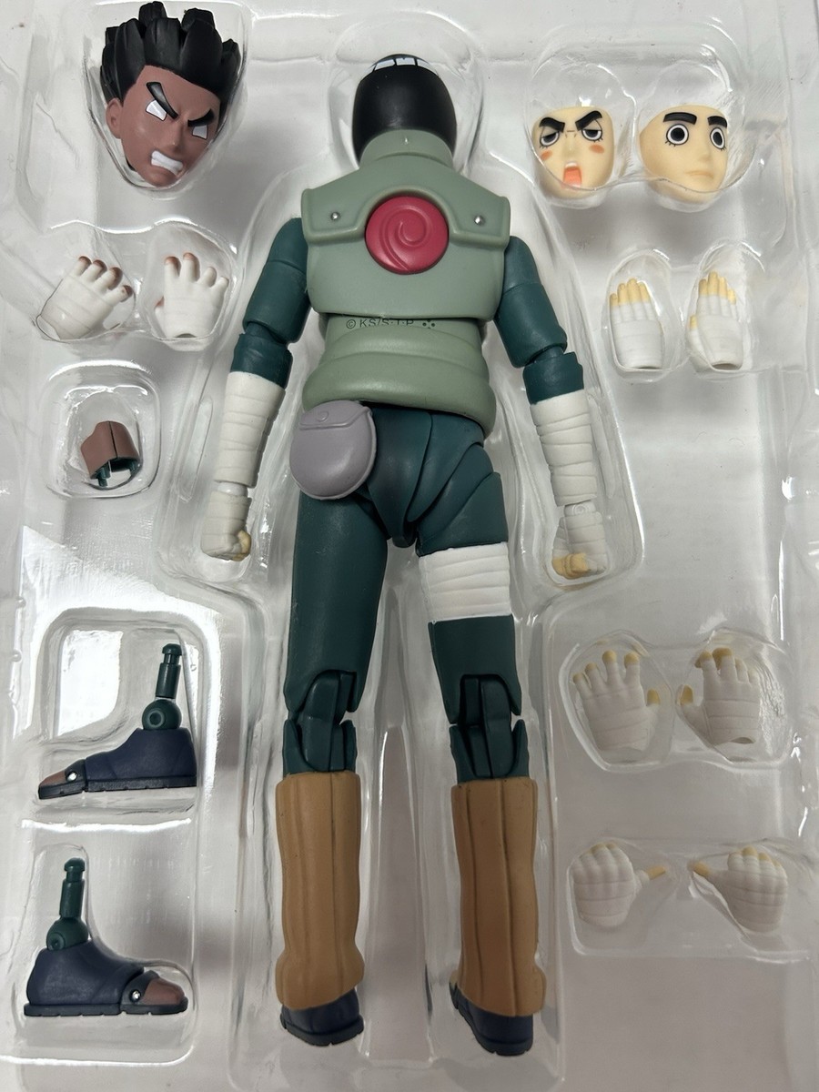 BANDAI - LEE Bandai S.H. Figuarts Rock Lee Naruto Shippuden 5.5 in Action