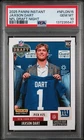 2025 Panini Instant Jaxson Dart NFL Draft Night Rookie Card PSA 10 GEM LOW POP