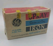Vintage GE General Electric Spray Steam and Dry Iron - BOX ONLY! 