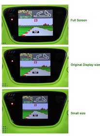 3.5" Laminated LCD IPS Screen Rechargable USB-C Bat For SEGA Game Gear GG