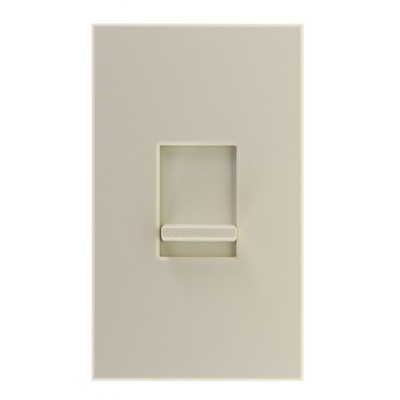 LUTRON NTLV-1000-LA NOVA-T MAGNETIC LOW VOLTAGE DIMMER, 800W, 120V, LIGHT ALMOND