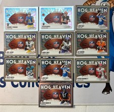 2025 Absolute Football HOG HEAVEN inserts lot (10)