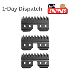 3PCS Ceramic Replacement Blade for Oster Fast Feed Andis Wahl A5 Clipper Cutter