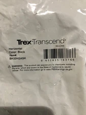 Trex Transcend Horizontal Rail Gaskets BLACK BK00HGASK 6 Per Order BK00HGASK