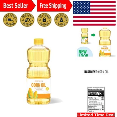 Versatile 48 Fl Oz Corn Oil for Frying, Baking, and Cooking - Amazon Grocery