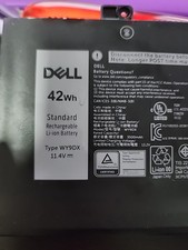 OEM Genuine 42WH WY9DX Battery For Dell Latitude 5420 5520 0- NO CONNECTOR see p