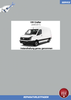 VW Crafter (06-17) Reparaturanleitung Instandhaltung Inspektion Wartung PDF