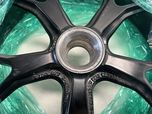 Used Ducati 848 Monster 1100 Hypermotard Enkei 17X5.5 rear wheel rim Zemke Race - Picture 11 of 11