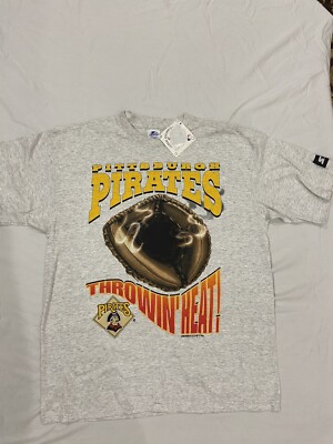 Vintage 90s Pittsburgh Pirates Single Stitch T Shirt MLB Double