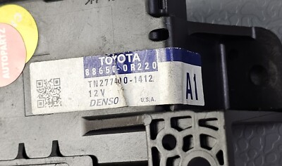 2016-2018 Toyota RAV4 A/C Amplifier Temperature Control Module OEM