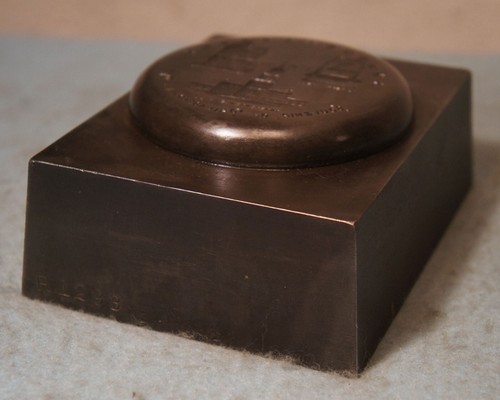 1926 SESQUICENTENNIAL 3-Scene Ashtray STEEL STAMPING DIE Robbins RB826 Phila PA - Picture 6 of 6