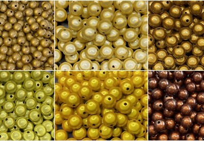 12mm 18St. Miracle Beads Magic Perlen Wunderperlen 3D Effekt Ilumination