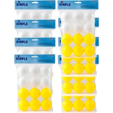 Dimple Plastic 2inc Pitching Balls use w/Pitching Machine 12 ball total 96 balls