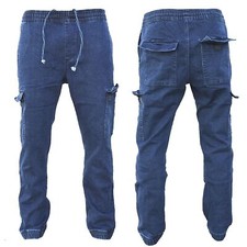 Herren Jeans Hose Cargohose    Freizeithose  Arbeit Cargo Pant