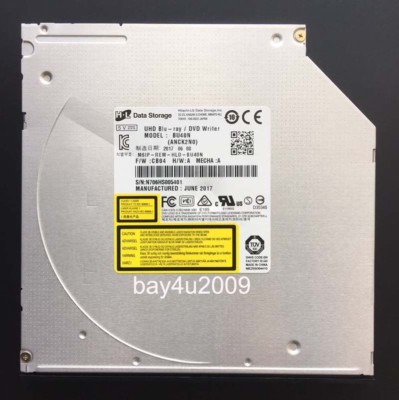 BU40N Ultra Slim Blu-ray DVD BDXL SATA Drive Used Compact Optical Tested Good