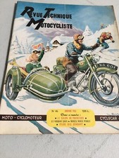 Revue Technique Motocycliste 46 1952 salon francfort Zundapp , volant SAFI FEBO