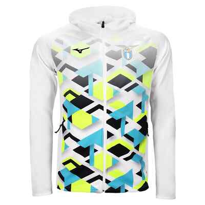 Felpa Cappuccio Felpa Mizuno Bianca Felpa Cappuccio Lazio Mizuno