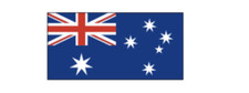 4" australian flag bumper sticker decal usa made