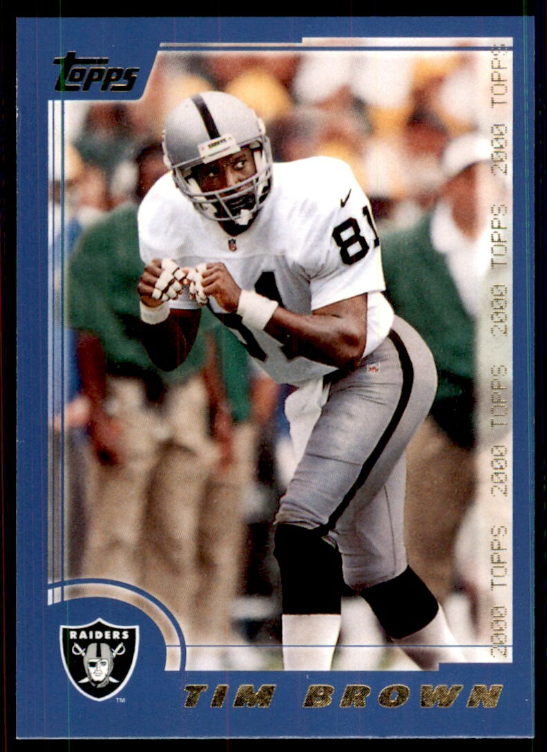 2000 Topps Collection Tim Brown Oakland Raiders #110