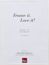 Art effect Puzzlerahmen Acrylglas Weiß 55x79 cm Kunststoff Bilderrahmen